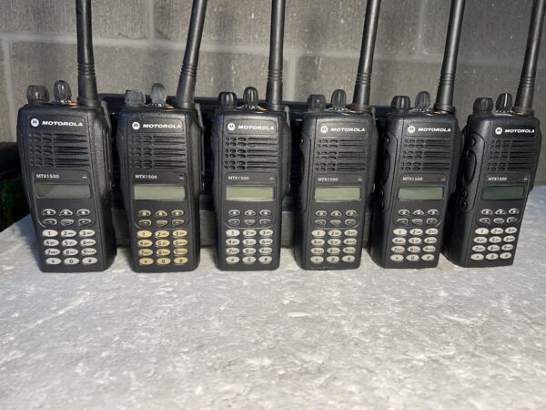 Motorola MTX1500 VHF Analog Portable Radios